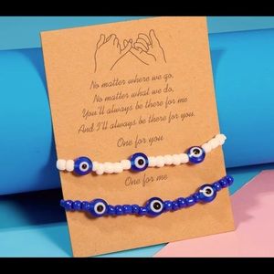 Gods Eye Friendship bracelets (2pc)